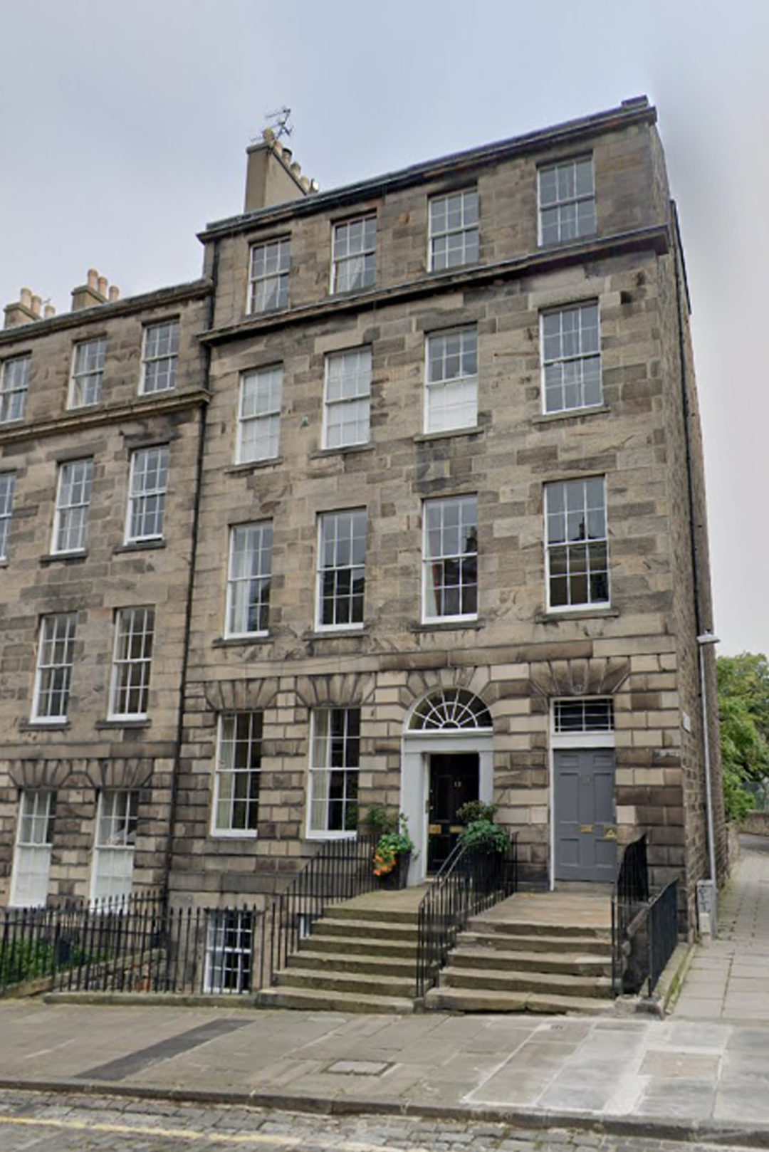 Refurbishment of residential house on ground and basement of 13 Scotland Street, Edinburgh.